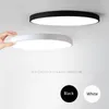 Ceiling Lights LED Round Panel Lamp Color Temperature Changeable Ultra Thin (9W/Daylight/Surface Mounted ) For Bedroom Kitchen Lighting