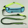 Dog Collars Pet Waist Bag Sports Traction Rope Reflective And Waterproof Running Multifunctional Belt Harness Leash Set