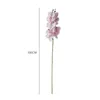 Couronnes de fleurs décoratives 3 pièces haut de gamme orchidée papillon 9 tête/paquet fausse fleur en soie décor à la maison mariage fleur mise en page noël artificiel Phalaenopsis 230313