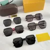 Gafas de sol de playa para hombre de lujo para mujer Gafas de diseñador Caja de gafas de sol Rectángulo Carta Gafas de sol 5 Estilo