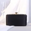 Evening Bag S Clutch Bag Party Purse Luxury Wedding for Bridal Exquisite Crystal Ladies Handbag Gold Black Blue Wallet 230313