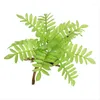 Flores decorativas 1 Bouquet Greens Artificial Plantas Willow Liana Greenery Folhas Casa Casamento Decoração da Jungle Branch Folhagem