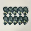 Other Golf Products Golf club cover iron club cover club head cover hat cover dark green plush original piece 10-piece set 230313