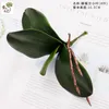 Dekoracyjne kwiaty symulacyjne liść orchidei phalaenopsis sztuczna aranżacja kwiatowa doniczkowa z materiałami dekoracyjnymi bonsai