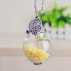 Pendant Necklaces 12Pcs/Lot Ball Glass Cover Necklace With Chain And Star Charms Inside Selling NE1162