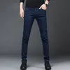 Mäns jeans Autumn Slim Fit Men Jeans Black Classic Fashion Denim Skinny Jeans Male Spring Men's Casual High Quality Trousers 230313