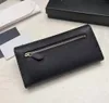 Luxury Man Woman Purses Clutch Bags Fashion Unisex Brand Long Wallets women men Cowhide Purse Multi-function Designers Business Ca233k