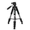 Alüminyum Tripod 55 ''/140cm 4S Kamera Standı için Hafif Stand 3 Yollu Panhead ile ve Dijital DSLR EOS CANON NIKON Sony Panasonic Samsung için Taşıma Çantası