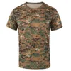 Herr t-skjortor 2023 snabb torr kamouflage taktisk skjorta män sommar t-shirt kort ärmmar mens outwear militär strid S-3xl