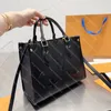 Onthego Tote Bags Designer Handbags Luxury Brands Shoulder Bag Classic Women Crossbody Handbag