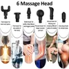 Full Body Massager Massage Gun Fascia Gun Deep Muscle Relax Massage Electric Massager Fitness Equipment Noise Reduction Design For Male Female Back 230313