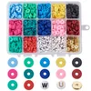 Beads Other 4900-5140pcs/Box 12 Colors Mix Color Environmental Handmade Polymer Clay 6mm 8mm Loose Spacer For Jewelry MakingOther