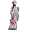 Vêtements ethniques No Heatie African Long Robes pour femmes 5Colors de grande taille Polyester Robe Femme Top Daily Party et robe