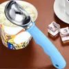 Zinc Alloy Cookie Spoon Potato Spoon Ice Cream Scoop Premium Durable Nontoxic Solid Ice Cream Scoops Melon Baller