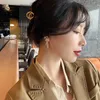 Dangle Chandelier 2020 New Classic Zircon Bow Dangle Earrings Fashion Fachistan geelgy for Woman Christmas Party Girl의 특이한 고급 액세서리 G230313