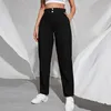 Jeans femme grande taille pour courbe blanche 120kgs taille élastique sarouel dame pantalon noir 8XL 175CMS maman 230313