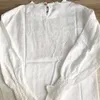 Women's Blouses Shirts Embroidery Lace Shirt Femme Casual White Tops Women Blouses Plus Size Spring Women Long Sleeve Linen Cotton Girls Blouse 6874 50 230313
