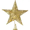 Decoraciones navideñas para árbol, copa de árbol con estrellas brillantes, decoración navideña colgante, regalo para el hogar, 2023