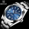 BENYAR Topmerk Heren Mechanisch Horloge 50ATM Waterdichte Klok Sporthorloges Mode Duikhorloge Heren Relogio Masculino 230313