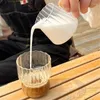 Bicchieri da vino Mini tazza di latte in vetro creativo Tazza per caffè espresso resistente al calore Salsa di aceto multifunzionale Piatto di condimento Tazze da caffè