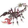 Autres Jouets Coloré Scorpion Roi 3D Métal Puzzle Assemblage Décoration Éducatif DIY Assembler Adulte Cadeaux D'anniversaire 230313