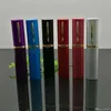 Narguilés Mini bouilloire à cigarette portable multicolore de type stylo Bongs en verre Tuyaux de brûleur à mazout Conduites d'eau