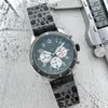 mens watches All Dials Working Quartz Watch high quality European Top Brand Chronograph clock Steel belt fashion Six needle work wholesale montre