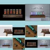 Orologi da parete Orologio digitale analogico digitale Orologio elettronico da tavolo Nixie Tube Desk Led Desktop Home Decor Garden 220426 Drop Delivery Dhk1F