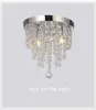 Światła sufitowe Kreatywna lampa kryształowa LED K9 Enranc Enranc Light Fxitures do sypialni hal lustres