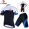 Jersey de ciclismo Jersey X-Tiger Cicling Jersey Set Cycling Set Summer Outdoor Sport Bicycle Use Roupas Roupas de bicicleta respirável MTB Cycling Suit 230313