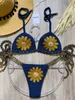 Women's Swimwear Crochet Bikinis Set Mujer Tankini Women Biquinis Feminino Sexy Swimsuit Biquini Flor Brazilian Adjustable Thong Bikini 230313