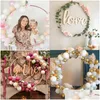 Party Decoration 1.8M Balloon Ring Large Big Arch Circle Stand Holder Garland Background Flower Round Frame Drop Delivery Home Garde Dhxfd