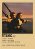 Film TV Anime Tin Decor Leon Mid90s Titanic Retro Poster Metal Tin Sign Vintage Home Room Bar Cafe Decor Eesthetic Art Wall Personlig tennmålning Size 30x20cm W02