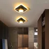 Ceiling Lights Minimalist Iron Art Gold Black Round Lamp Modern Light Fixtures Decor Bedroom Study Dining Room Balcony Kitchen Bathroom