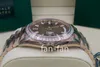 Orologio EWF Factory 3255 Day-Date 40 Factory Diamond Bezel Baguette Dial MAI INDOSSATO 2023 SET COMPLETO