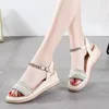 Dress Shoes Women Brand Sandals Home Non-slip 2023 Lady Flat Slippers Plastic Female Girls Cool Garden Footwear