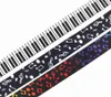 Keychains Wholesale Lot Musical Note Pattern Cellphone Lanyard Straps Clothing Keys Chain ID Cards Holder Detachable Buckle Lanyards