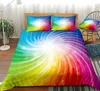 lino de la cama arcoiris