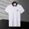 Herr t-shirts high end kort ärm broderad polo skjorta herr sommar ungdom fritid trend t-shirt högkvalitativ affärslapa andningsbar topp 230313