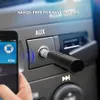 Car Bluetooth جهاز جهاز استقبال AUX Aux Audio Clip Type Mini Wireless Hands-Free Music Kit لنظام الاستريو المنزلي سلكي