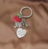 Portachiavi in acciaio inossidabile di San Valentino, bomboniera, approvazione degli insegnanti, nuovo regalo di stagione di laurea degli insegnanti RRA