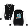 Vestes pour hommes mode Kawaii fraise lait boîte Baseball veste hommes sweat à capuche pour femme sweats hauts à manches longues unisexe Harajuku sweats à capuche