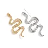 Broches Design exclusivo Gold Silver Color Snake Mulheres homens Lady Animal Brooch Pins Party Party Fashion Jewelry Gifts