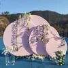 Party Decoration Round Wedding Arch Flower Arrangement Background Frame Birthday Backdrop Balloon Artificial Flowers Stand Shelf