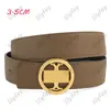 Womens Gold Loop Buckle T Riemen Mannen Lederen Riem Designer Riemen Voor Vrouwen Luxe Merk Cintura Tailleband Gordel Taillebanden Breedte 2.5-3.5 Nieuw