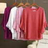 Women's Blouses Summer Chiffon Shirt Short-sleeved Top Casual Beach Women's Large Size Loose And Thin Baby