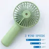 Electric Fans Mini Handheld Portable Water Mist Fan Silent USB Desktop Air Cooling Gadget Rechargeable Battery for Car Outdoors