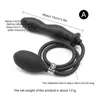 Nxy anal leksaker går ut uppblåsbar plugg utbyggbar dildo pump rumpa dilator prostata massage anus extender dilatador vuxna sex leksaker 1125