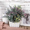 Decoratieve bloemen baby's adem kunstmatige boeket plastic gypsophila diy floral bouquets arrangement trouwhuis decoratie decoratie