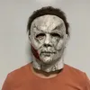 Maschere per feste Halloween Horror Michael Myers Mask 1978 Horror Costume Cosplay Maschere in lattice Puntelli di Halloween per adulti Bianco Alta qualità 230313